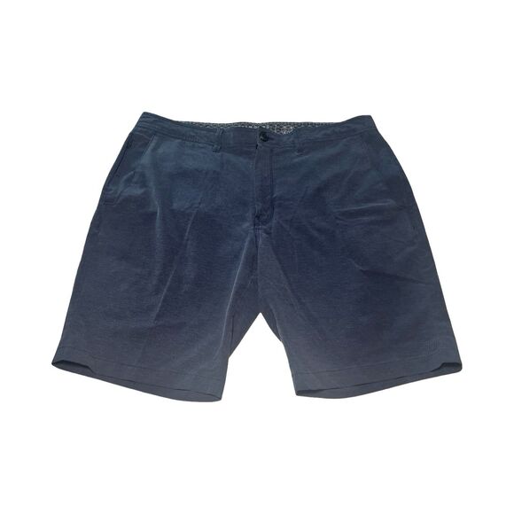 7 Diamonds Intertidal Performance Shorts Mens 38 Blue 10" Inseam Golf Summer - Picture 1 of 5